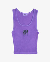 Load image into Gallery viewer, INKD HEART BABY RIB CROP TANK