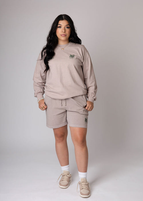 CROWN + HEART LONG SLEEVE TEE