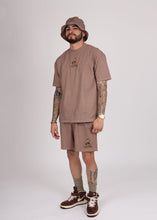 Load image into Gallery viewer, INKD BEAR HEAVY JERSEY SHORT - COCOA