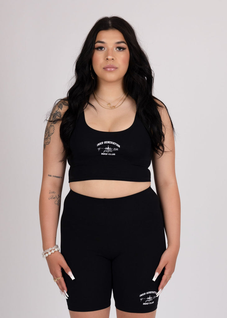 INKD CLUB SPORTY CROP TANK