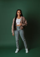 INKD CLUB CROP HOODIE