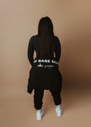 CROWN + NO BARE SKIN ZIP HOODIE