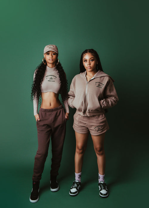 INKD CLUB CROP HOODIE