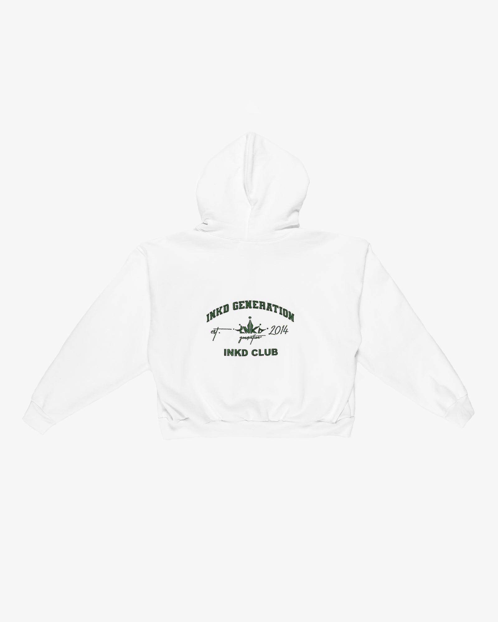 INKD CLUB CROP HOODIE